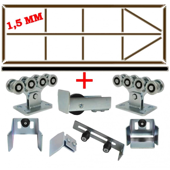 Комплект для самостоятельной сварки «Собери Сам» 1,5 мм - купить в интернет магазине vorotnet.ru в Санкт-Петербурге